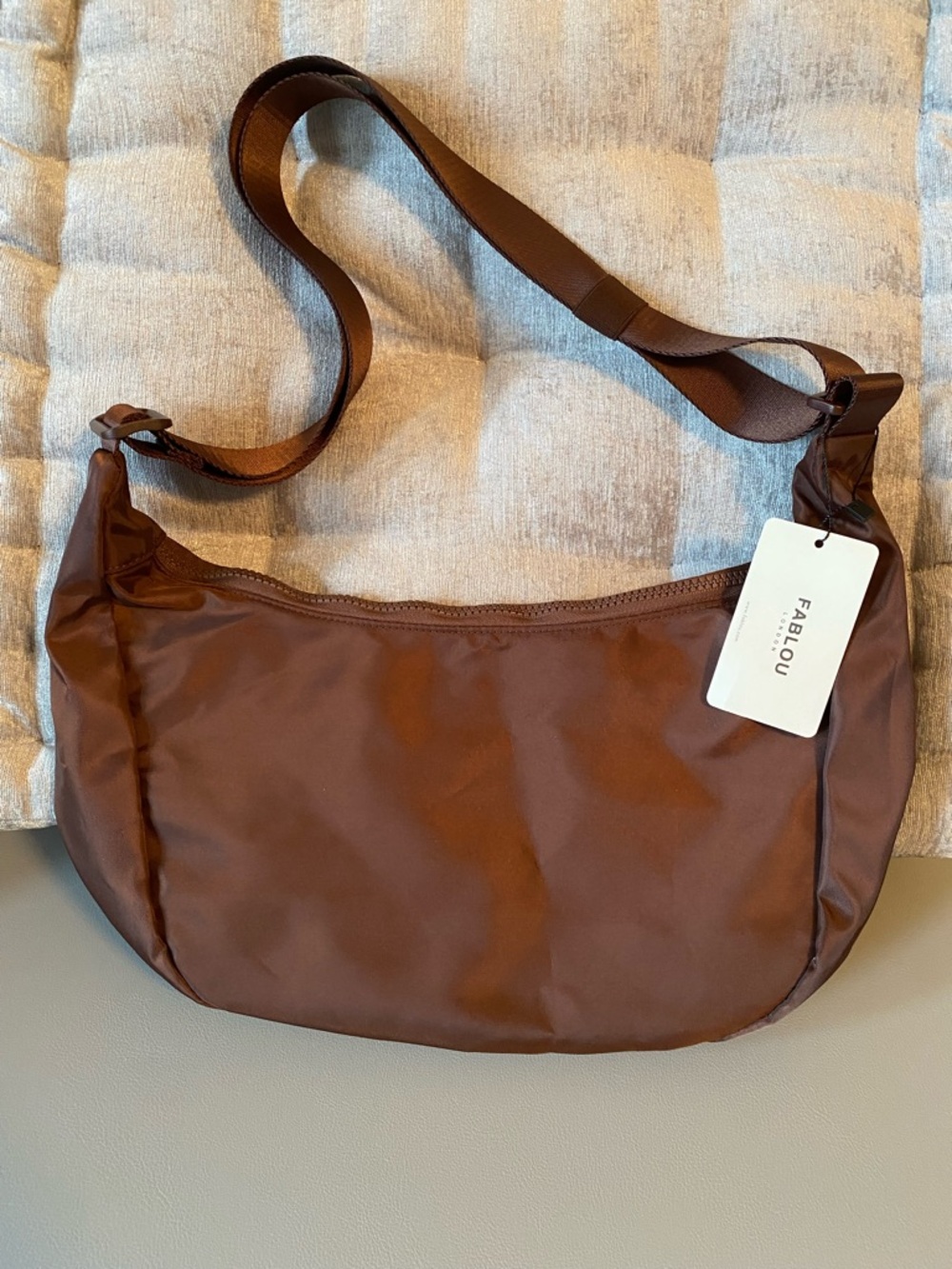 Brown Shoulder Bag - Sleek Everyday Crossbody